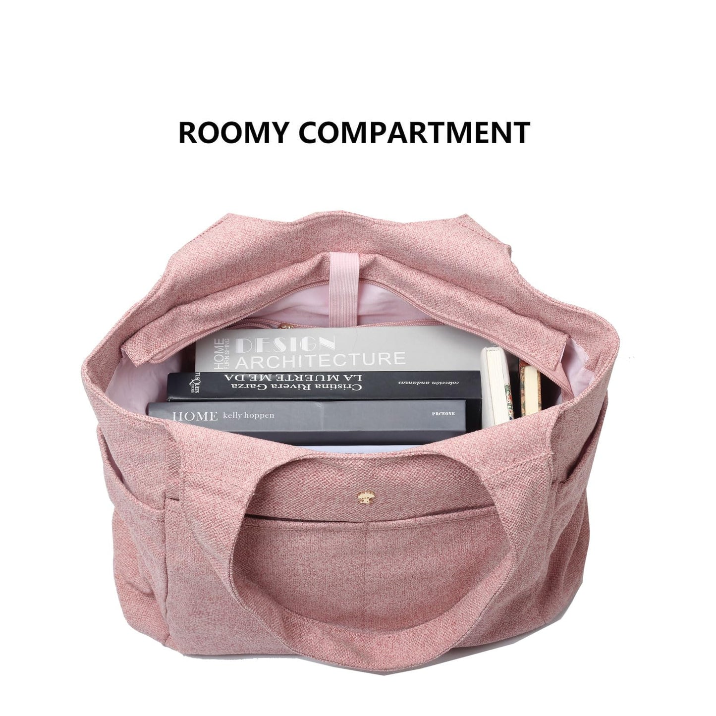 ESVAN Yoga Tote Bag Mat bag Women Shoulder Bags Carryall Tote for Travel Office Workout Gym Nurse Beach BST326H