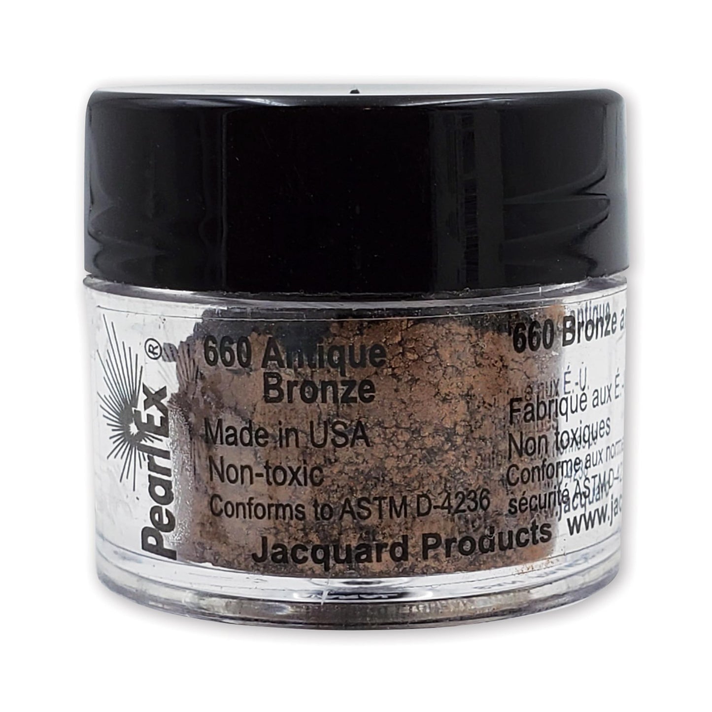 Jacquard Pearl Ex Pigment Powder 3 Grams Super Bronze - Loose Mica Powder for Epoxy Resin, Watercolors, Calligraphy Ink & Clay - Epoxy Pigment Powder - Epoxy Resin Color BST220