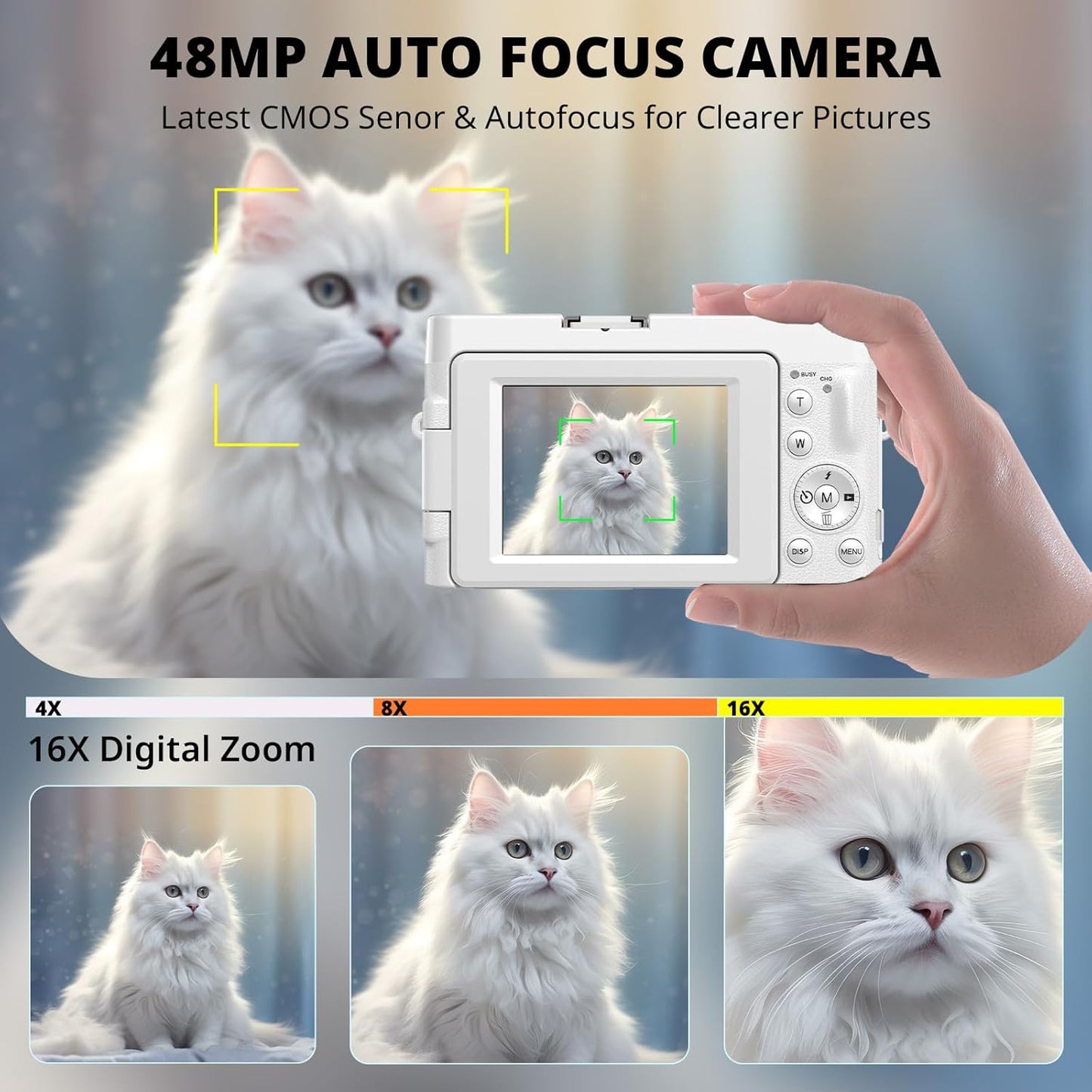 Duluvulu 4K Digital Camera for Photography 16