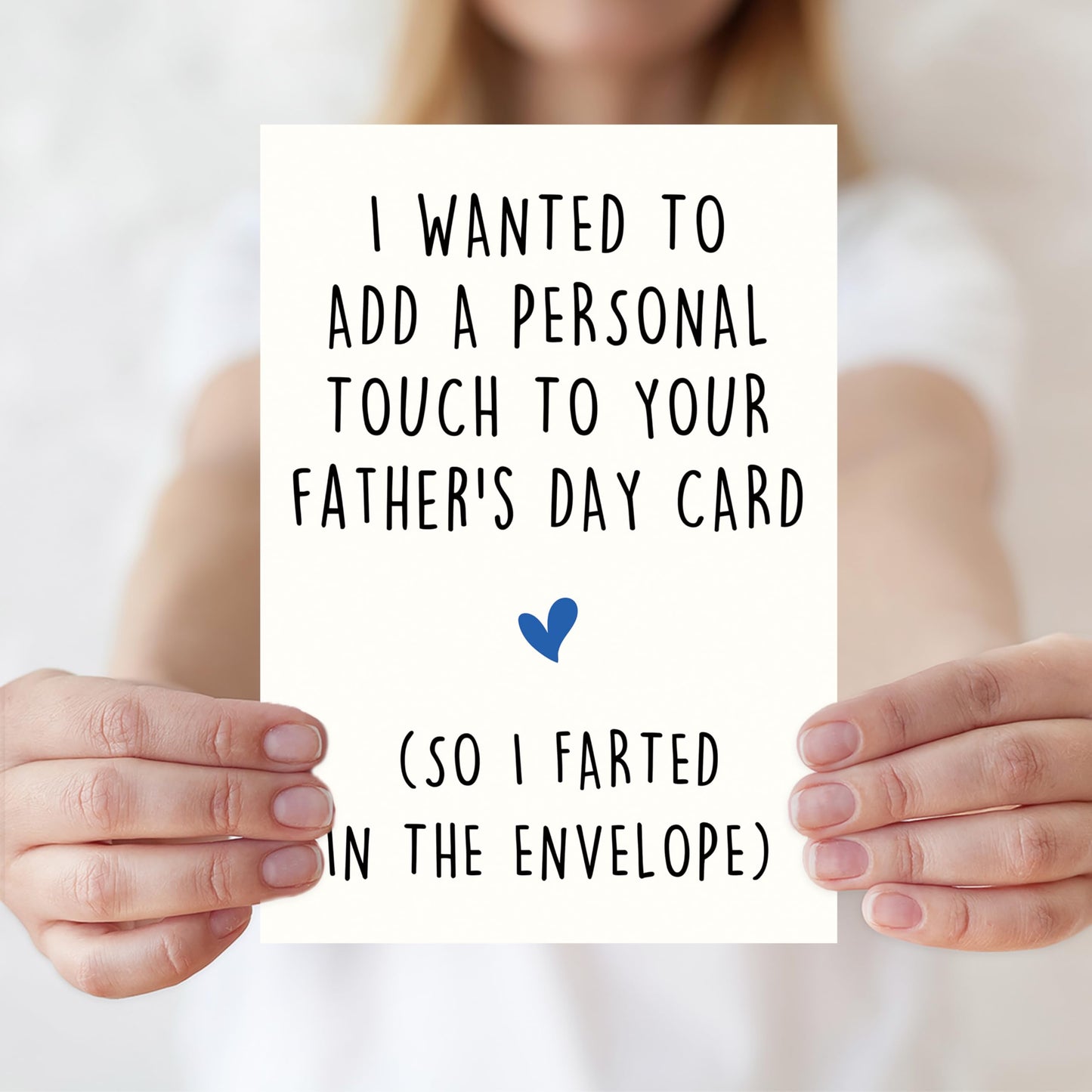 Funny Fathers Day Card for Dad, Father's Day Cards Gifts Decorations from Daughter Son, Happy Fathers Day Card from Cat, Cute Cat Dad Father's Day Decorations Gifts BST220