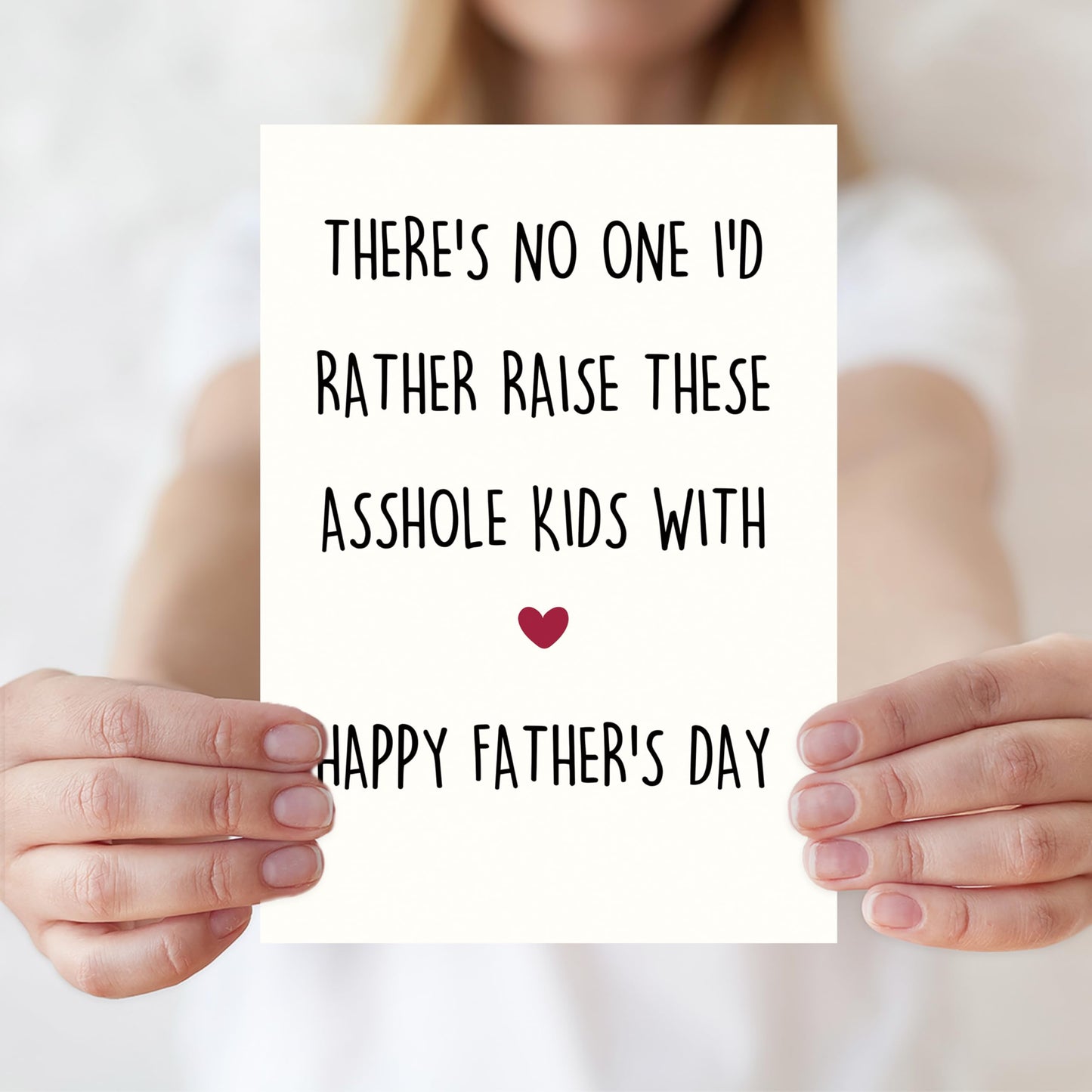 Fathers Day Card,Fathers Day Cards Gifts Decorations for Dad from Daughter Son,Happy Father's Day Cards Gifts Ideas with Envelope,Funny Sweet Dad Card BST220
