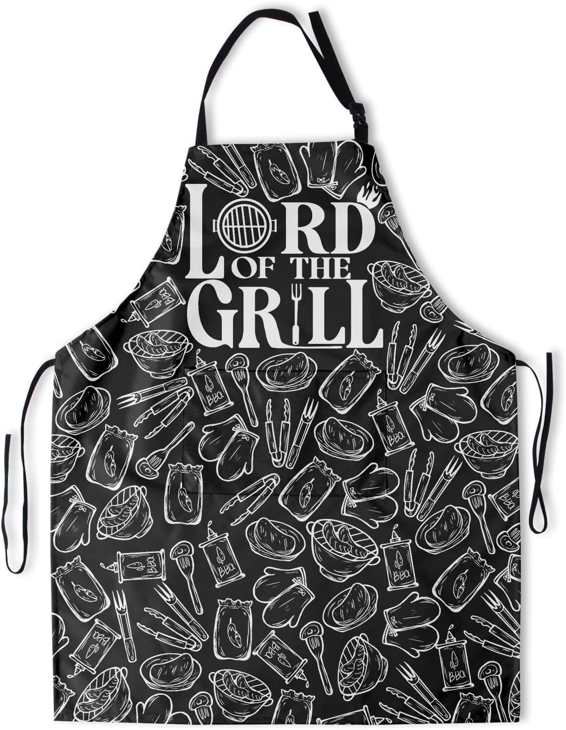 Art Apron with Pocket for Women Men | Kitchen Aprons Chef Apron for Cooking Baking BBQ Painting Gardening BST202