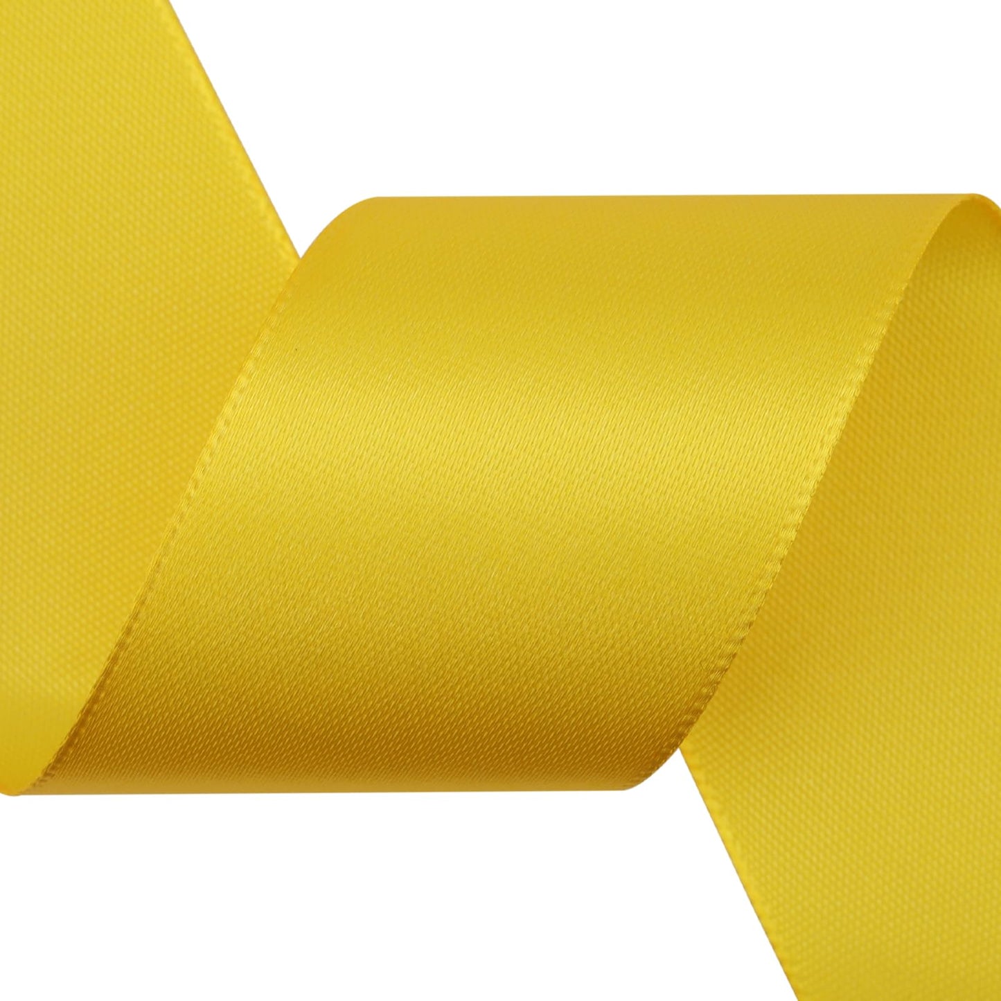 1-1/2 Inch Single Face Polyester Ribbon, 50 Yards Bulk Roll (Orange)–Wrinkle-Resistant Craft Ribbon for Gift Wrapping, Wedding Decor, DIY Projects BST220