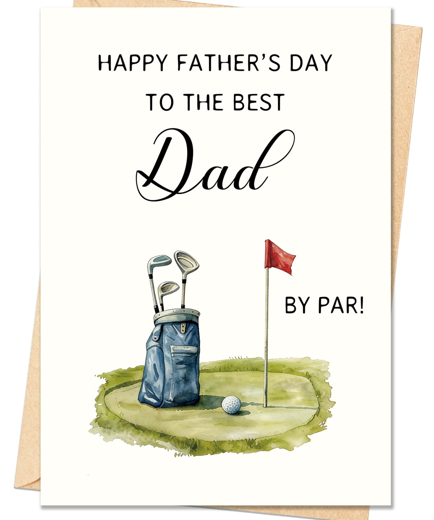 Fathers Day Card,Fathers Day Cards Gifts Decorations for Dad from Daughter Son,Happy Father's Day Cards Gifts Ideas with Envelope,Funny Sweet Dad Card BST220