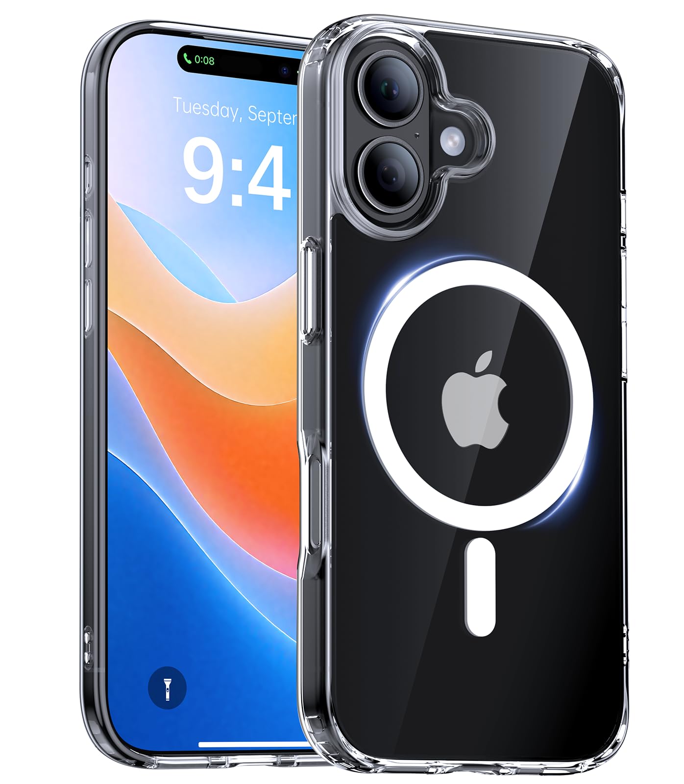 Magnetic for iPhone 17 Pro Max Case,[Anti-Slip][Compatible with MagSafe][Military Grade Drop Protection] Shockproof Protective Translucent Phone Case for iPhone 17 Pro Max Case,Wine Red WN420