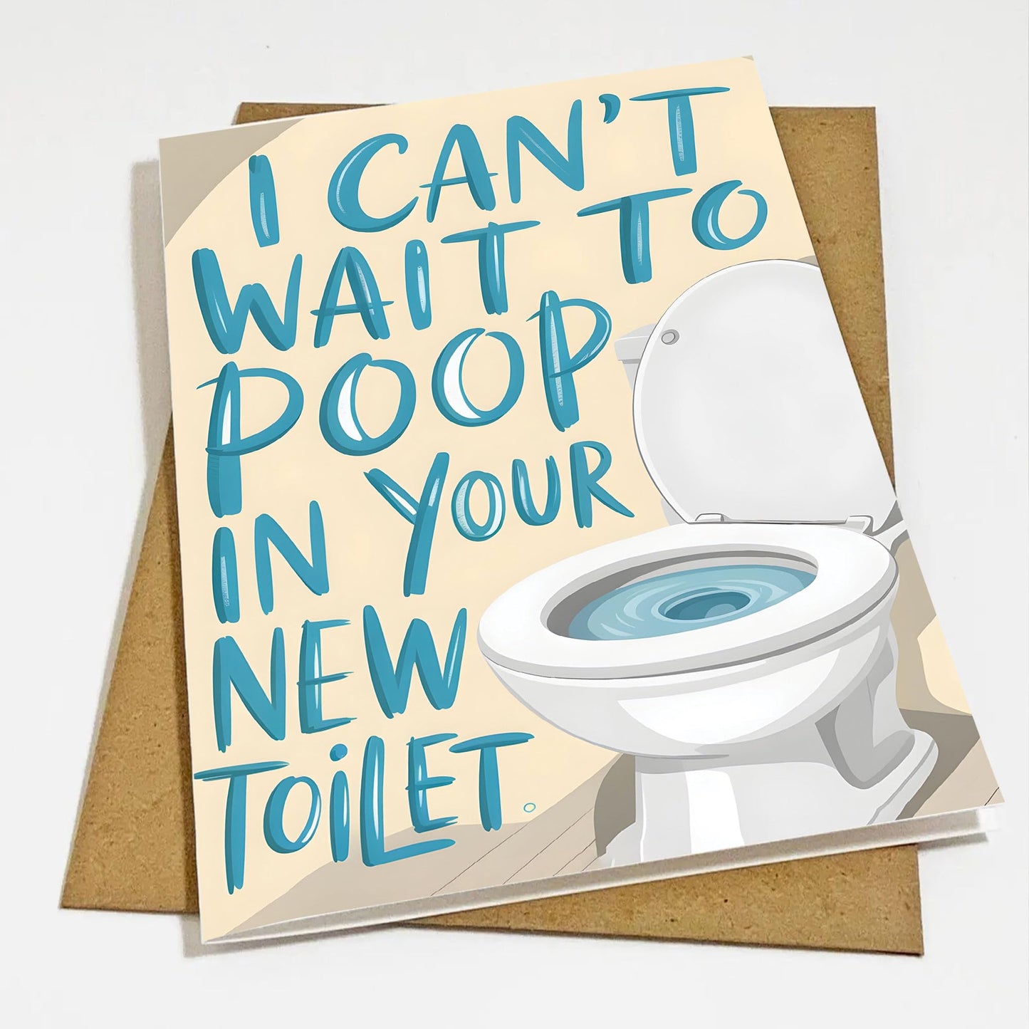 Congrats on Your New Home Housewarming Greeting with Gold Lettering and Key Design, Funny Congratulations Gift for New Homeowners, First-Time Buyers, Friends, Neighbors, Real Estate Clients Single 5.3''x8'' with Envelope BST326L