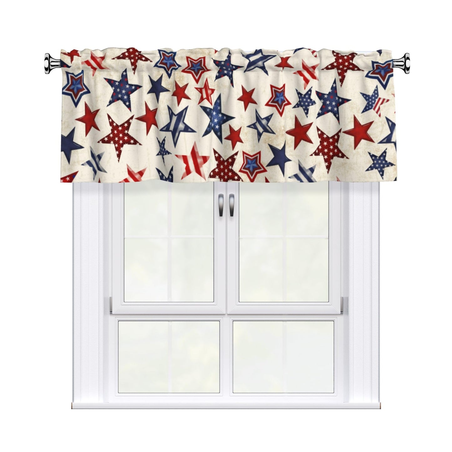 Easter Valances for Windows - Pink Spring Cafe Curtains Floral Bunny Short Curtains for Living Room Bathroom Bedroom Basement BST202