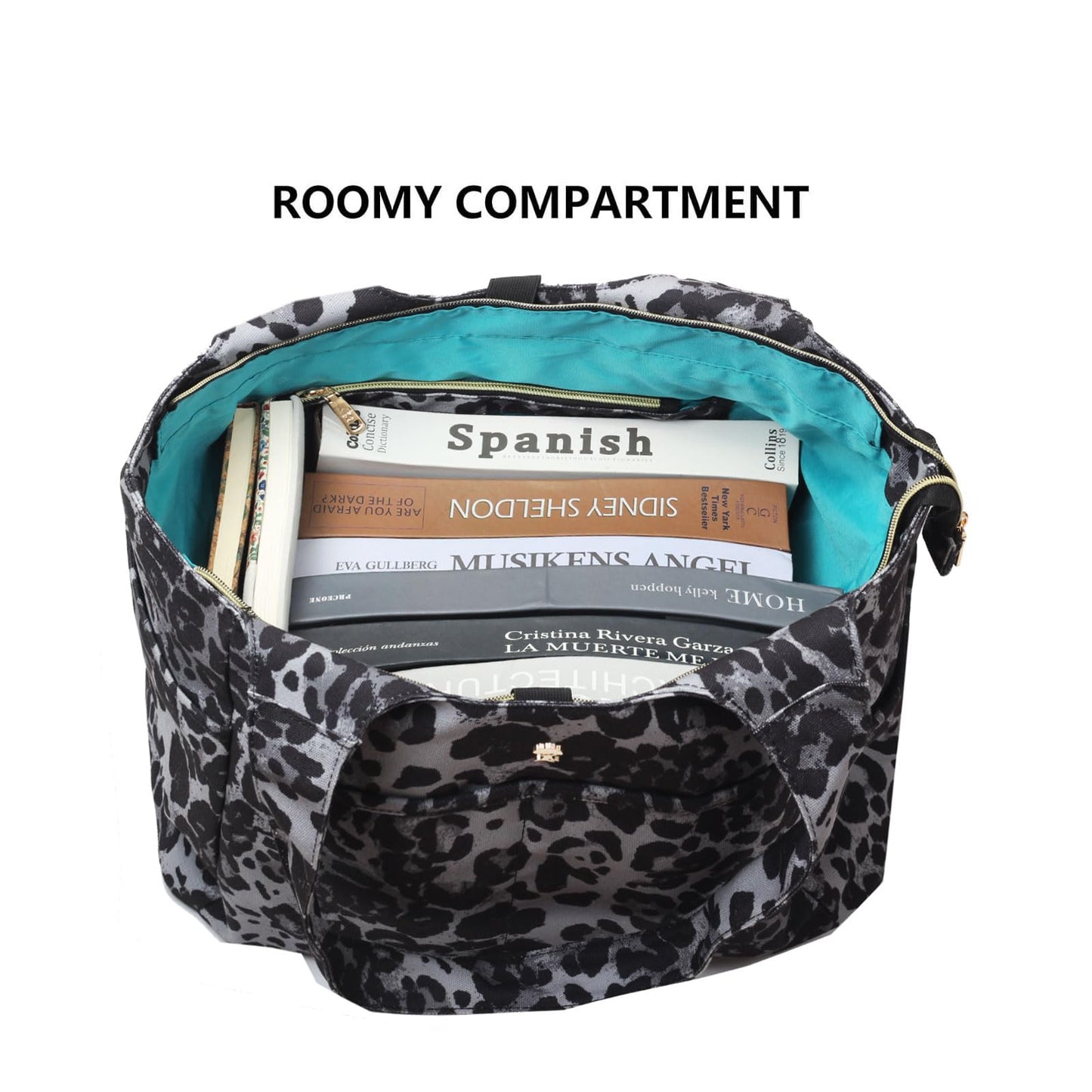 ESVAN Yoga Tote Bag Mat bag Women Shoulder Bags Carryall Tote for Travel Office Workout Gym Nurse Beach BST326H