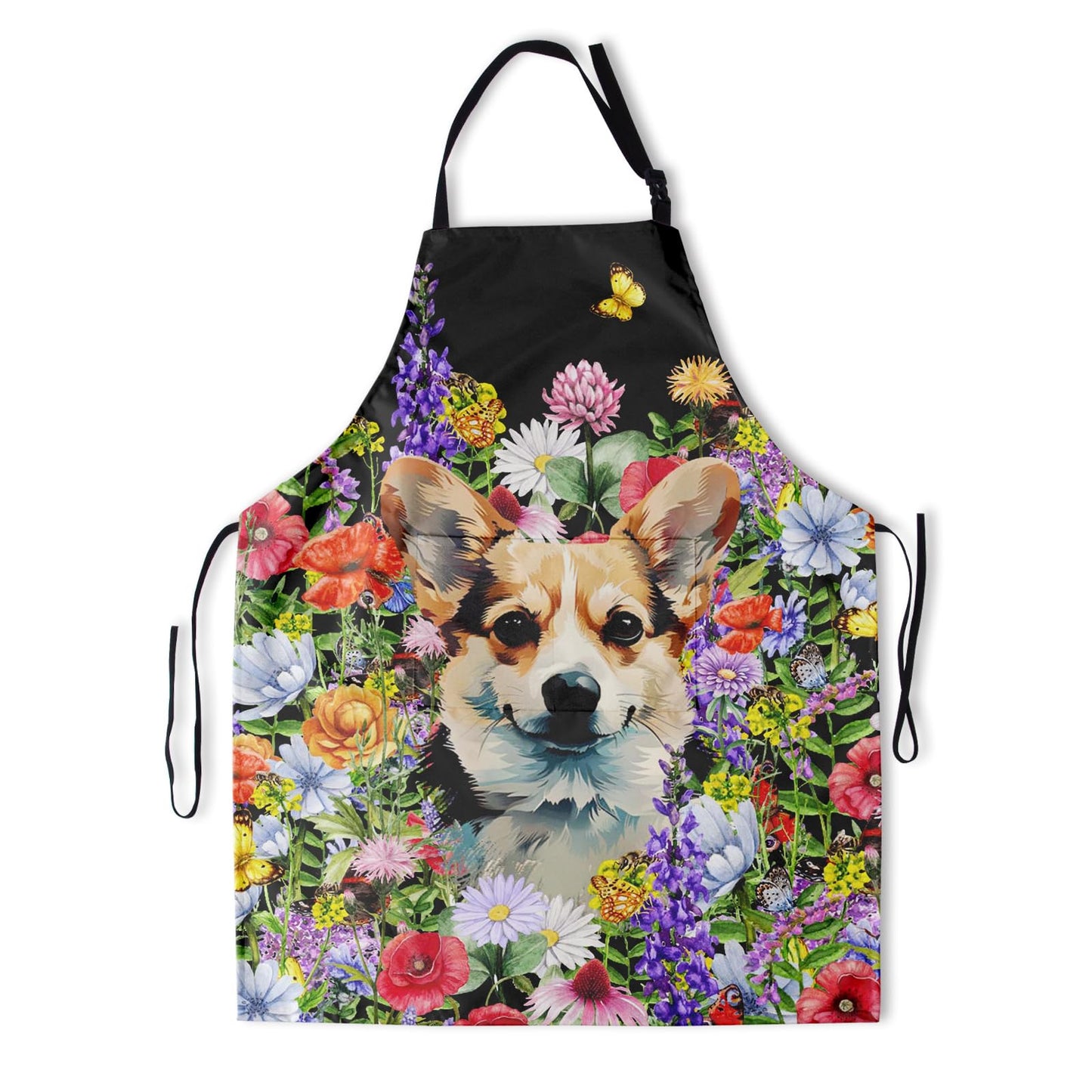 Art Apron with Pocket for Women Men | Kitchen Aprons Chef Apron for Cooking Baking BBQ Painting Gardening BST202