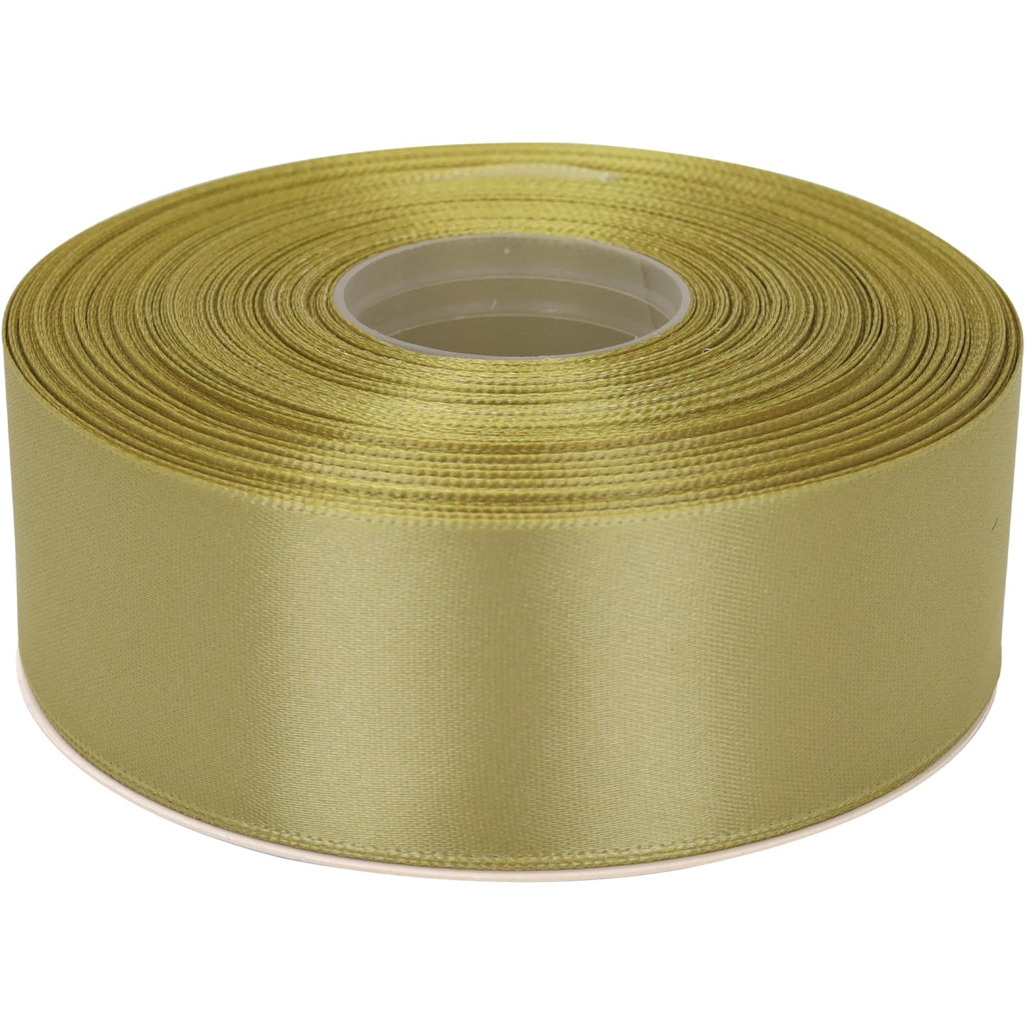 1-1/2 Inch Single Face Polyester Ribbon, 50 Yards Bulk Roll (Orange)–Wrinkle-Resistant Craft Ribbon for Gift Wrapping, Wedding Decor, DIY Projects BST220