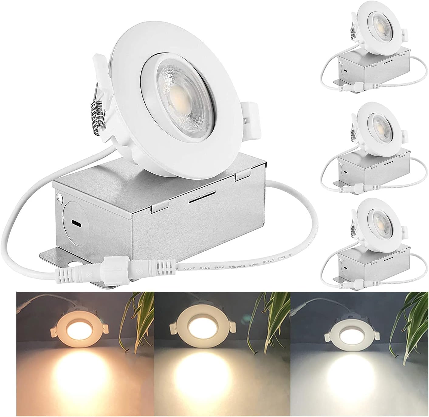 DRAT LED 3 Inch Gimbal LED Recessed Light 79