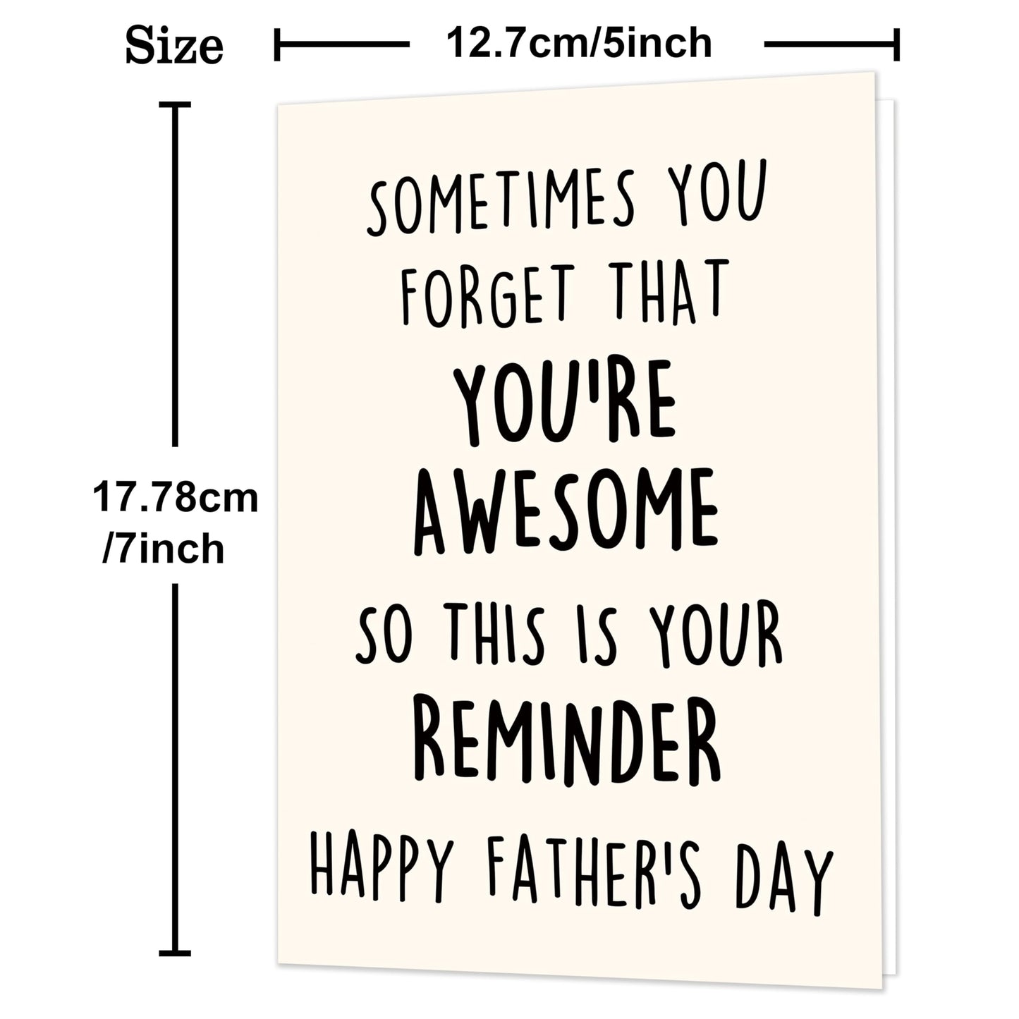 Fathers Day Card Gifts for Husband,Fathers Day Card Gifts from Wife,Happy Father's Day Cards Decorations Gifts For Husband,Heartfelt Appreciation Gift from Wife BST220