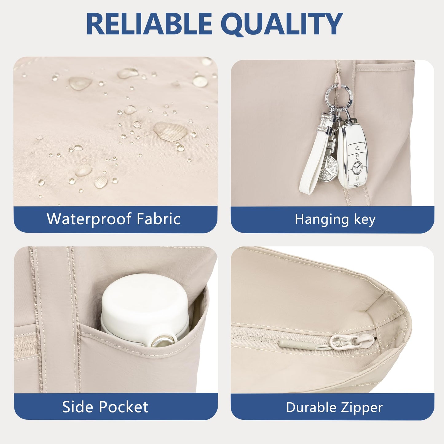 Tote Bag for Women,Large Handbag with Laptop Compartment, Shoulder Bag for Travel, Tote Bags for Work and Everyday WN420