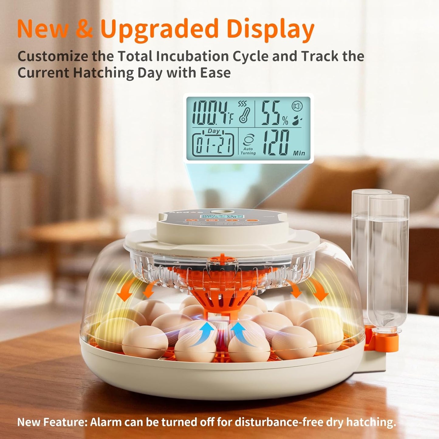 APDOE Egg Incubators for Hatching Eggs 32