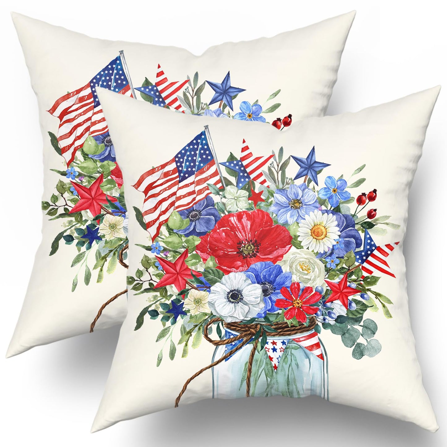 Fall Pumpkin Throw Pillow Cover 18x18inch Set of 2 Autumn Maple Leaf Pillowcases Orange Fall Leaves Cotton Cushion Case for Thanksgiving Farmhouse Home Couch Sofa Patio Decor BST202