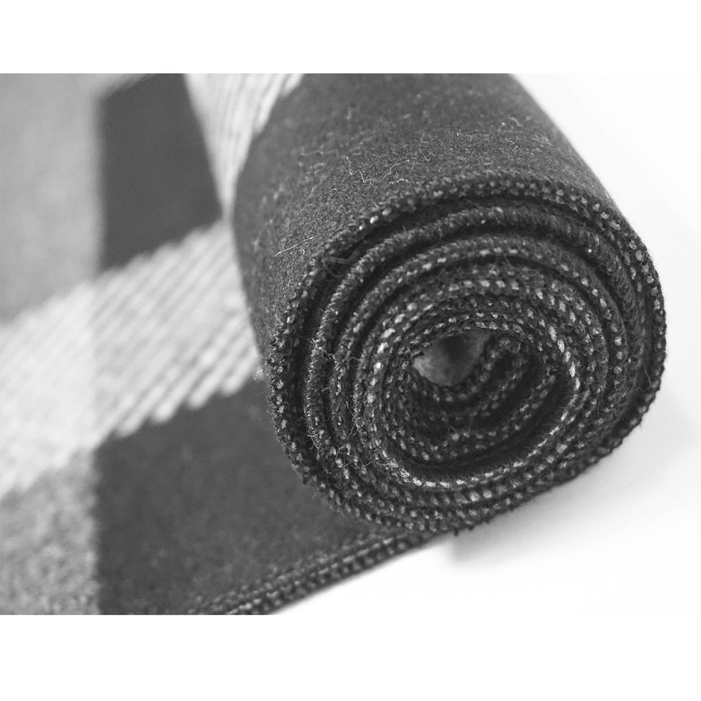 Mens Winter Scarf Cashmere Feel Warm Scarves Long Plaid Tassel Scarf for Men WN420