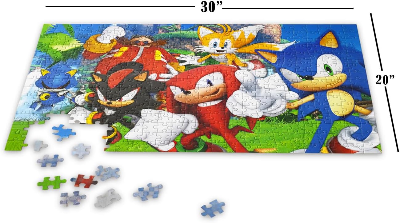 Sonic The HedgeHog Floor Puzzle for Kids Set 65