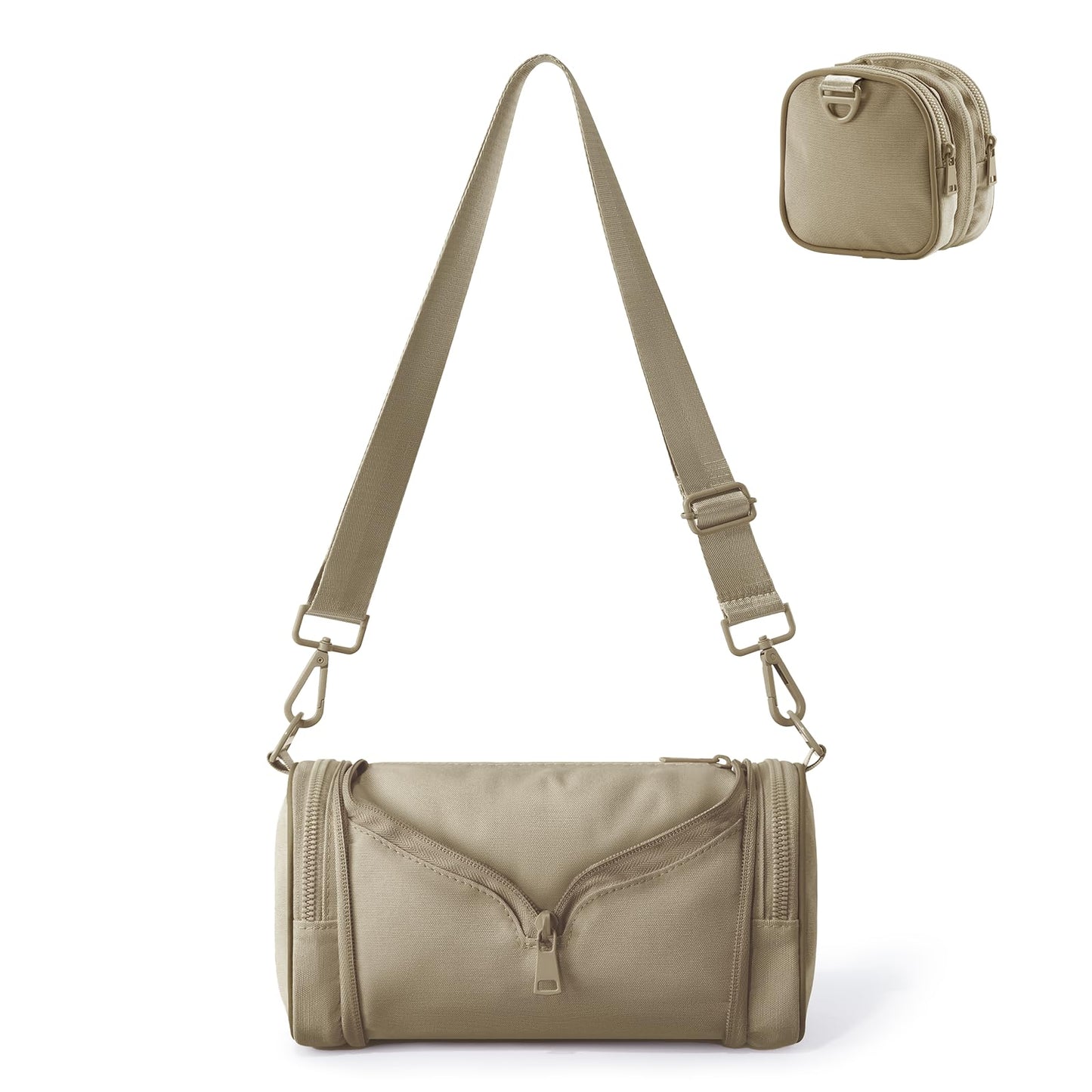 TOPEAST Sling Bag for Women, Anti-Theft Crossbody Bag with RFID Blocking & Small Water Bottle Holder for Travel BST202