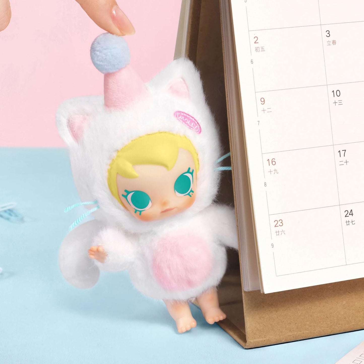 POP MART Baby Molly Pocket Friends Series-Vinyl Plush Pendant Blind Box Figures 38