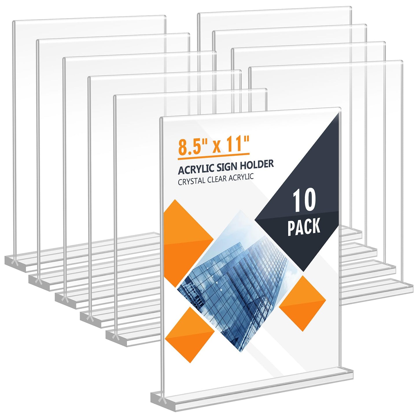 Enayplon Acrylic Sign Holder 8.5 x 11 RD4