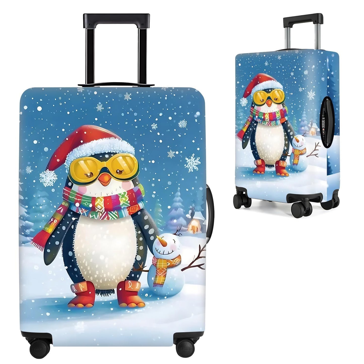 Colorful Abstract Art Luggage Cover – Vibrant Woman Face Design Suitcase Protector – Fits 32 to 34 Inch Travel Luggage,XL BST202