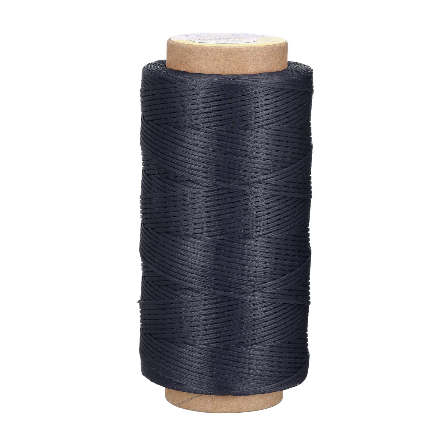 uxcell Leather Sewing Thread 186 Yards 210D/1mm Polyester Waxed Cord for Manual Sewing, Wheat BST326H