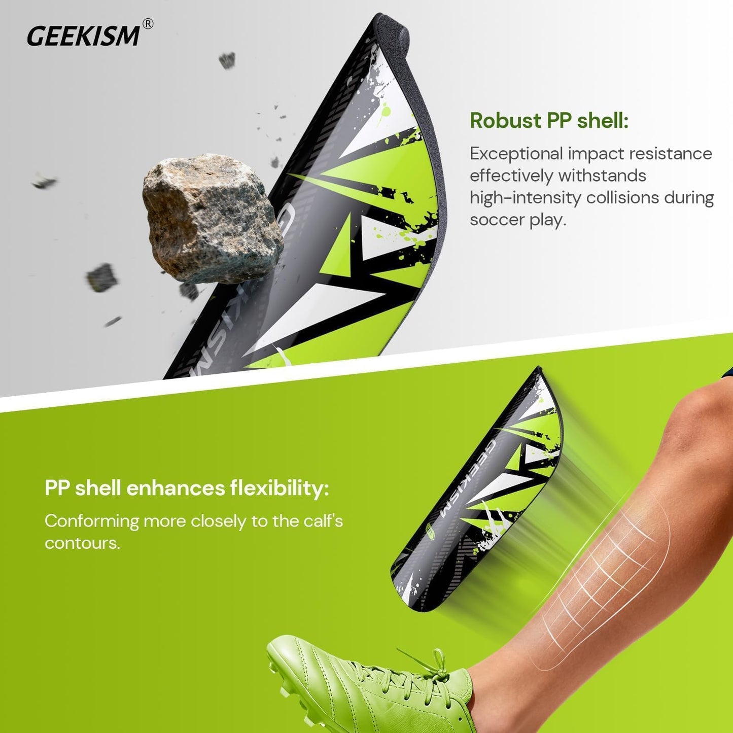 Soccer Shin Guards for Youth Kids Toddler - Soccer Shin Pads for Teens & Men, Protective Football Gear for 3-16 Years Boys Girls & Adult, World Cup Lightweight Soccer Equipment WN420