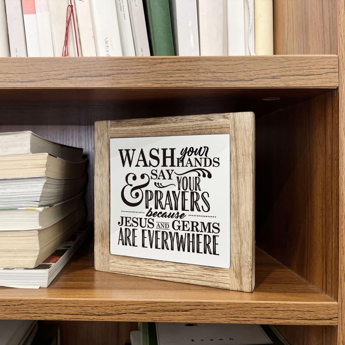 Bathroom Decor, Funny Bathroom Decor, Flush the Toilet This is Not Show and Tell, Wooden Box Signs for Home Decor, Bathroom Decor Tabletop, Kids Bathroom Rules Sign Decor, Bathroom Box Sign B6-71 BST202