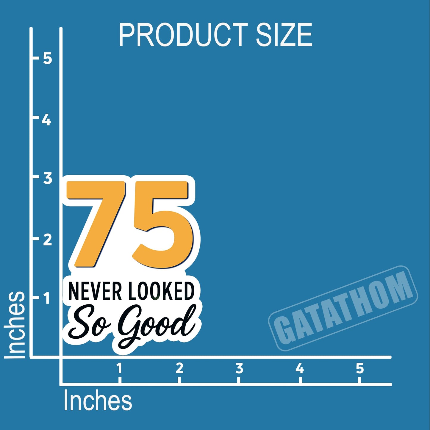 (3PCS) 83 Never Looked So Good Sticker – Happy 83th Birthday, Waterproof Vinyl Decals for Party Decor, Scrapbooking, Water Bottles, Laptops, Size 3" x 2.5" BST202