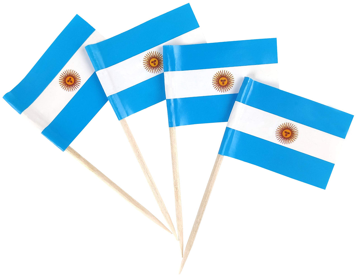JBCD Mexico Toothpick Flag Mexican Mini Small Cupcake Topper Flags, 200pcs BST220