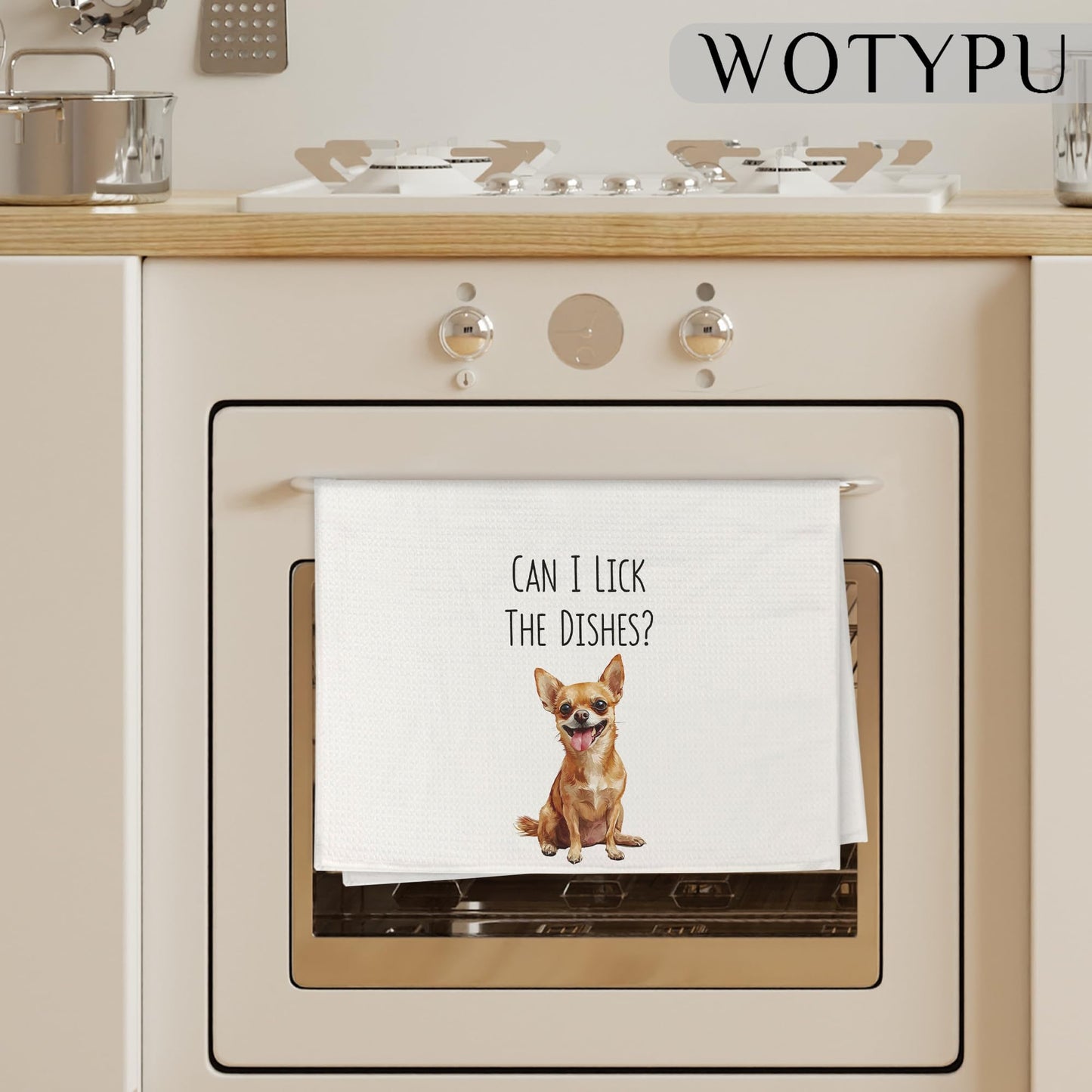 Funny Chihuahua Gifts Hand Towels for Bathroom, Chihuahua Gifts for Women Men Decorative Hand Towels for Kids Guest Bathroom Washroom Power Room Vanity Half Bath, 16X24 Inch BST326L