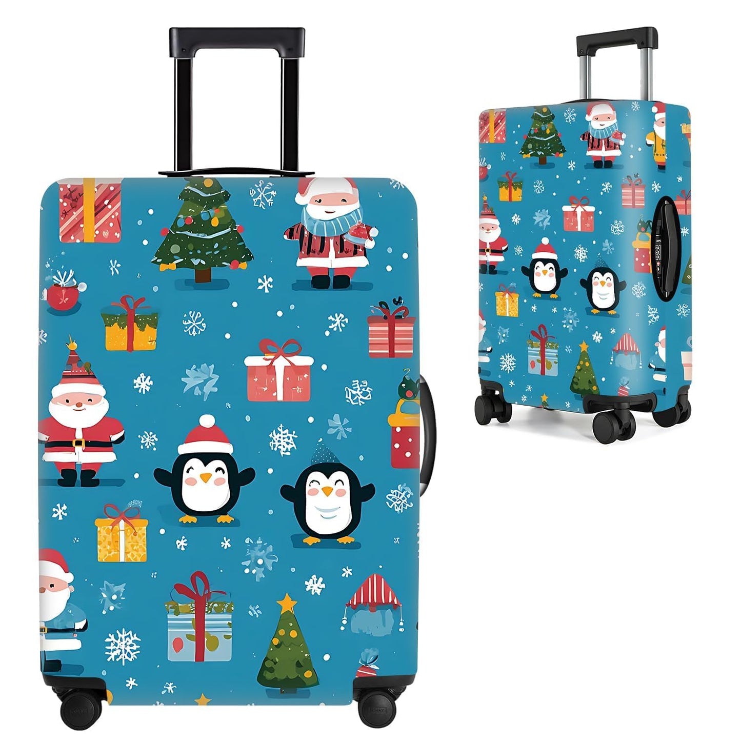 Colorful Abstract Art Luggage Cover – Vibrant Woman Face Design Suitcase Protector – Fits 32 to 34 Inch Travel Luggage,XL BST202