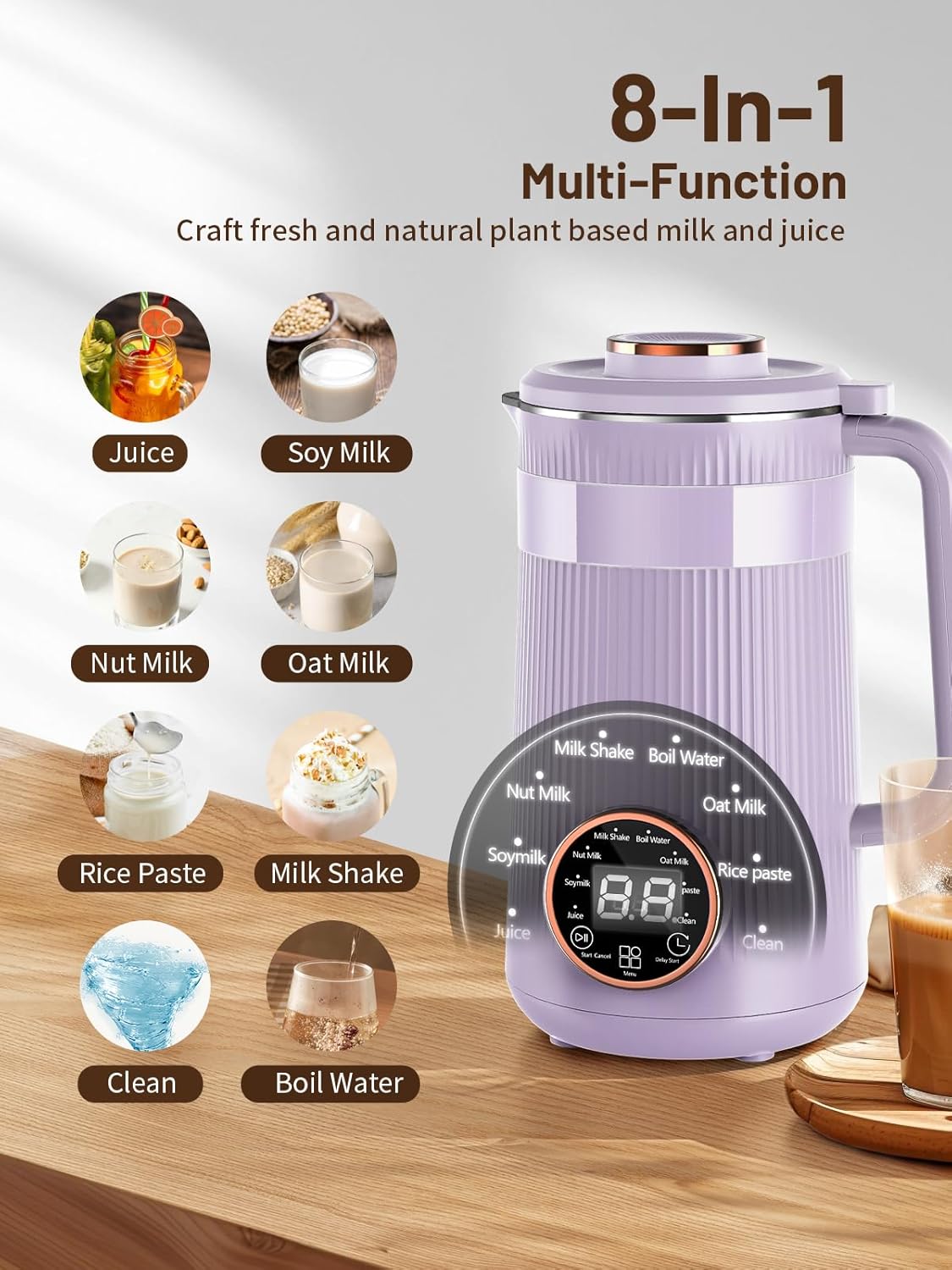 Multifunctional Nut Milk Maker 86