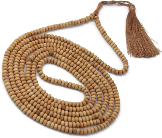 500 Beaded Lemon Wood Tasbih, Genuine Lemon Tree Tasbih, Prayer Beads Misbaha Tesbih Tasbeeh 4.5x6.5 mm BST220
