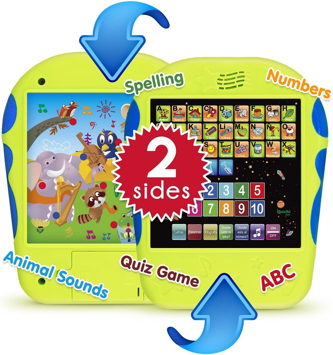 MI Primer Tablet Boxiki kids, Spanish Learning Tablet for Kids 68