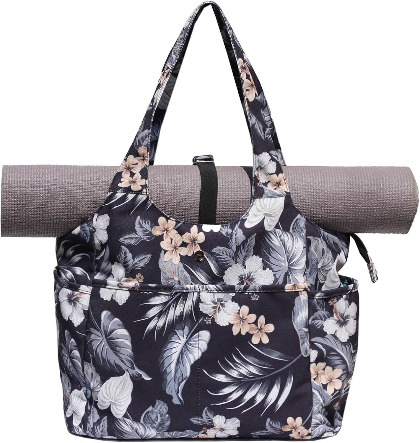ESVAN Yoga Tote Bag Mat bag Women Shoulder Bags Carryall Tote for Travel Office Workout Gym Nurse Beach BST326H