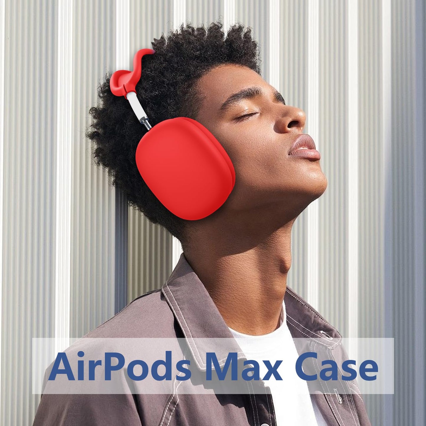 Case for Airpods Max Headphones, Ear Pad Case Cover/Ear Cups Cover/Headband Cover for AirPods Max 2 & 1 (USB-C/Lightning) (2026/2024/2020), Silicone for Apple Airpod Max 2,Accessories Cases,Deep Green WN420