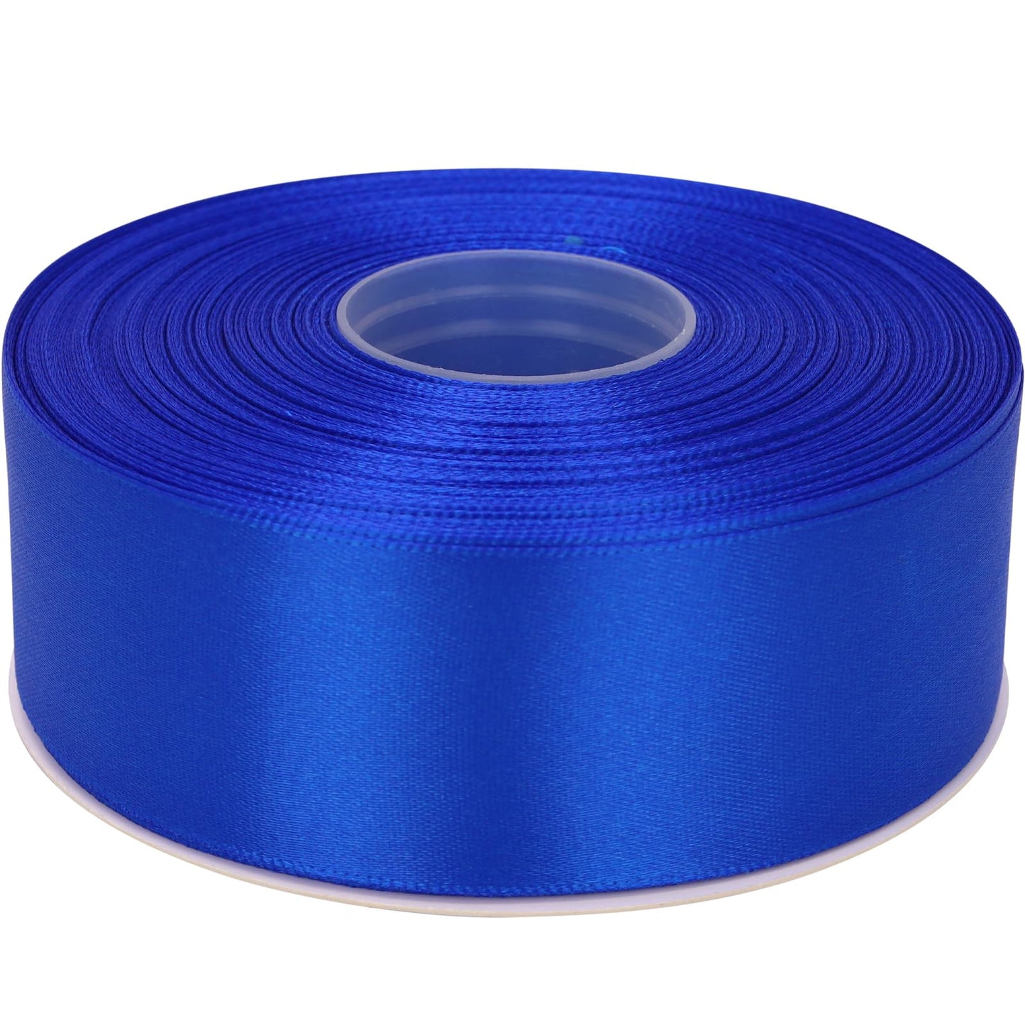 1-1/2 Inch Single Face Polyester Ribbon, 50 Yards Bulk Roll (Orange)–Wrinkle-Resistant Craft Ribbon for Gift Wrapping, Wedding Decor, DIY Projects BST220