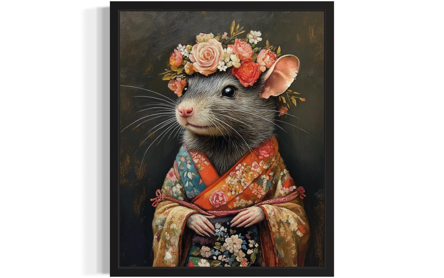 Sloth Unframed Wall Art Print Poster, Kimono Bathroom Dressing Room Decor Posters Prints for Restroom Home Picture Painting Artwork Gallery 5 (Sloth, 10"L x 8"W, Unframed) BST220