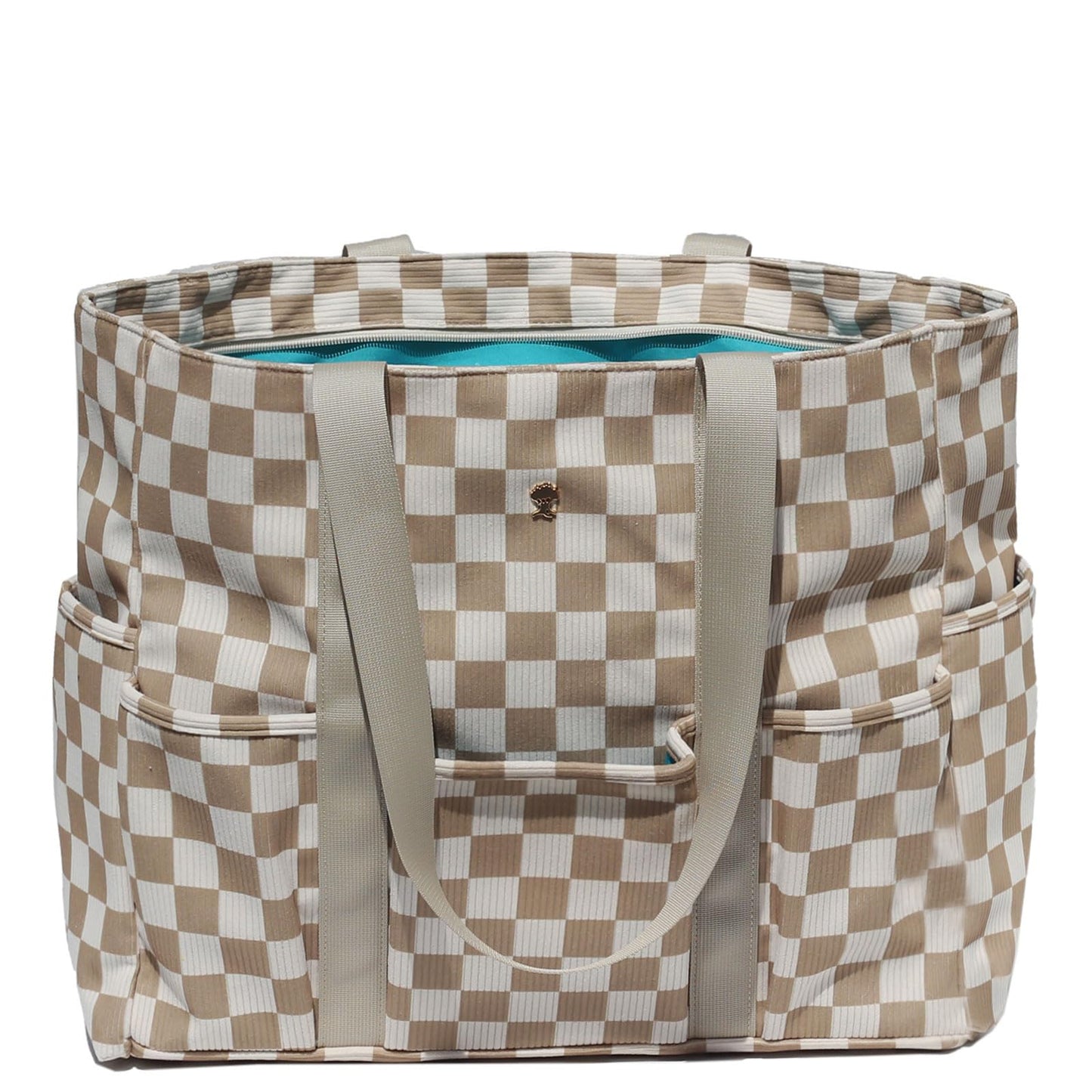 ESVAN Utility Tote Bag Weekender Duffle Bag with 13 Pockets - Perfect for Travel, Work, Gym, Beach, Teachers, and Nurses BST326H