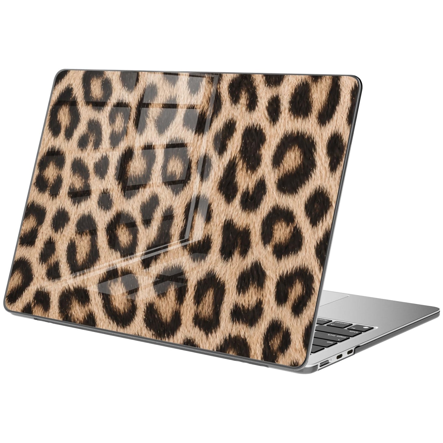 Compatible with MacBook Air 15 inch Case M5 M4 M3 M2 2026-2023 Release A3448 A3241 A3114 A2941, Cute White Polka Dot Protective Hard Shell Clear Black Cover for Mac Air 15.3 inch WN420