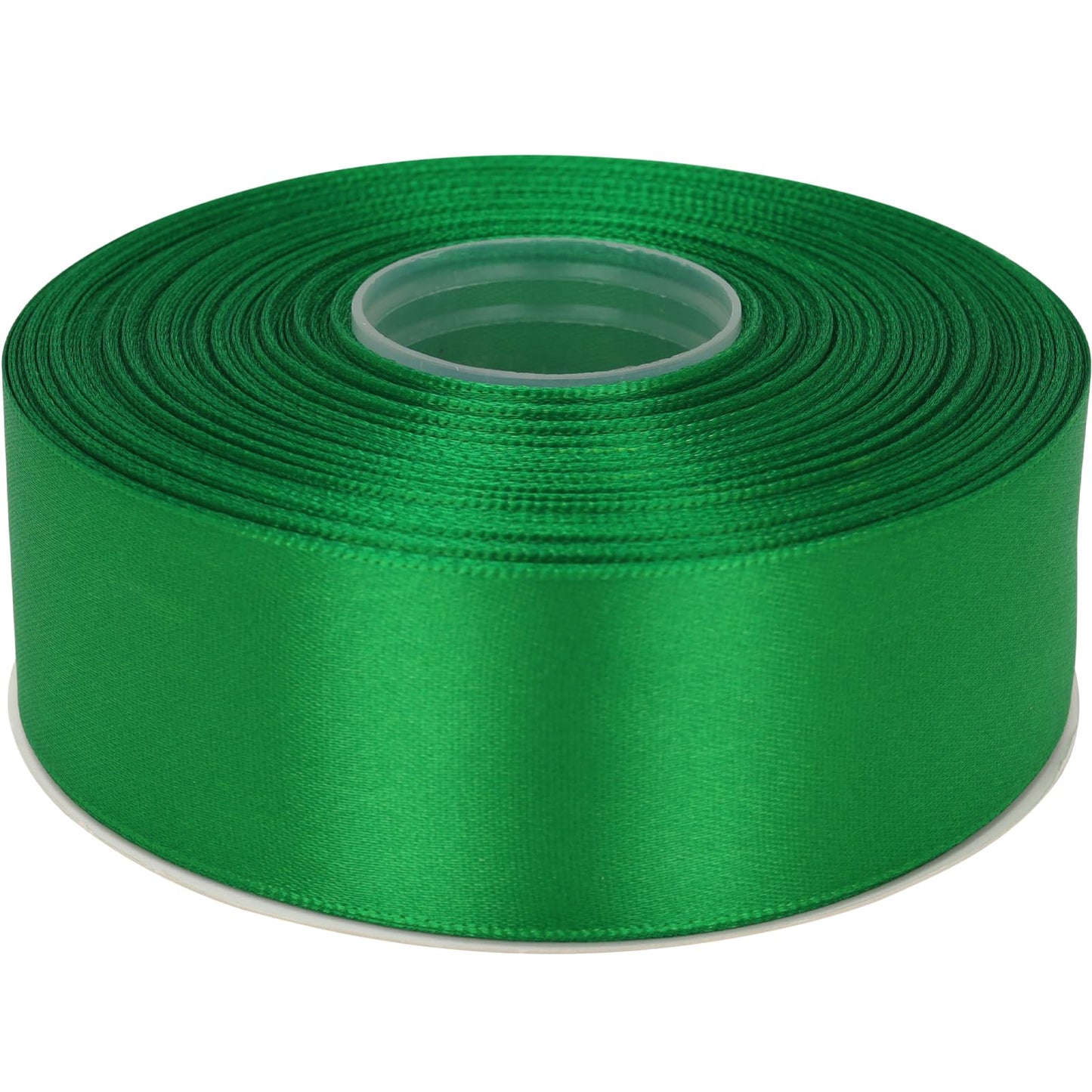 1-1/2 Inch Single Face Polyester Ribbon, 50 Yards Bulk Roll (Orange)–Wrinkle-Resistant Craft Ribbon for Gift Wrapping, Wedding Decor, DIY Projects BST220