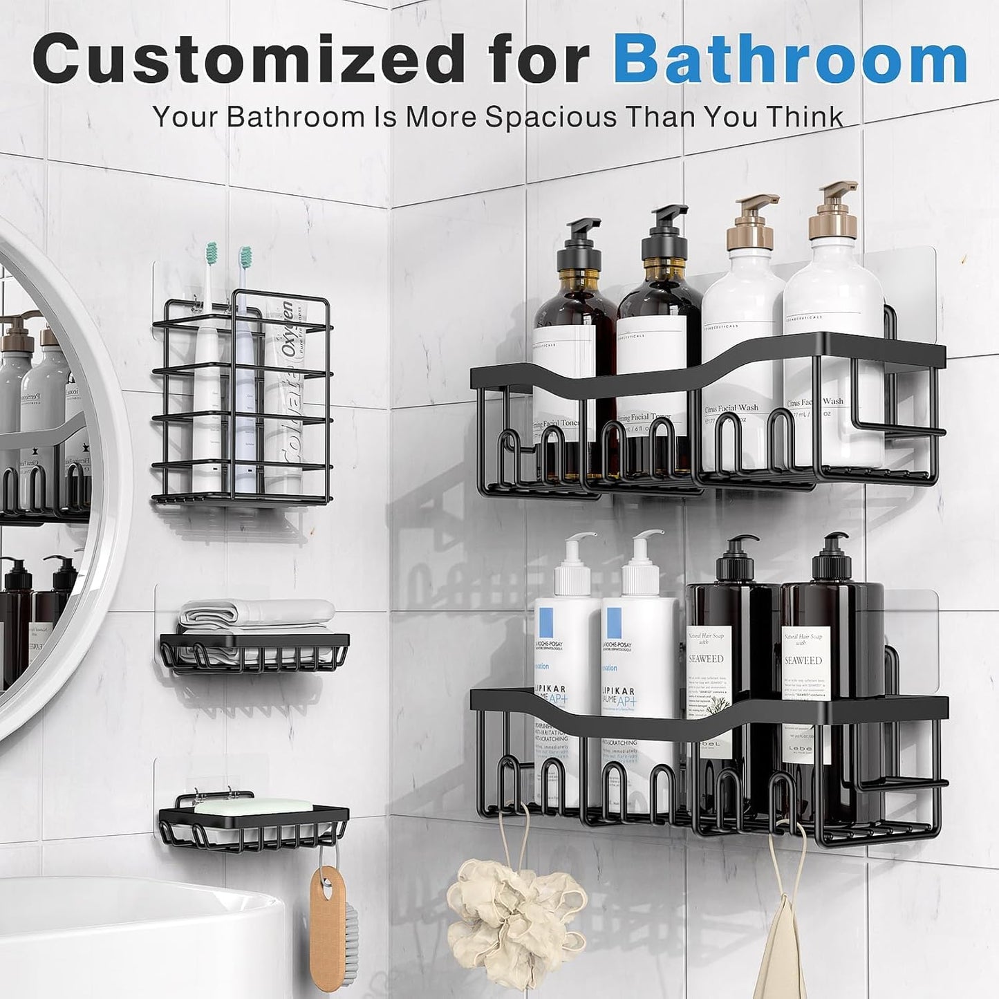 Adhesive Shower Caddy 98