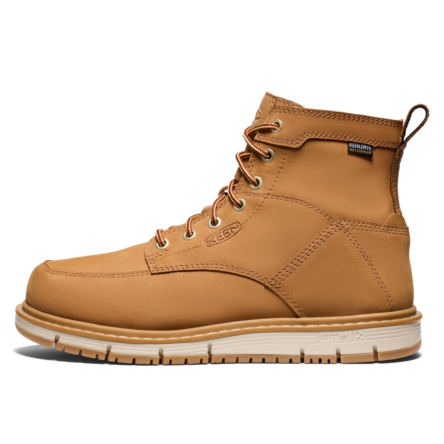 KEEN Utility Men's San Jose 6" Soft Toe Waterproof Wedge Work Boots DD1210