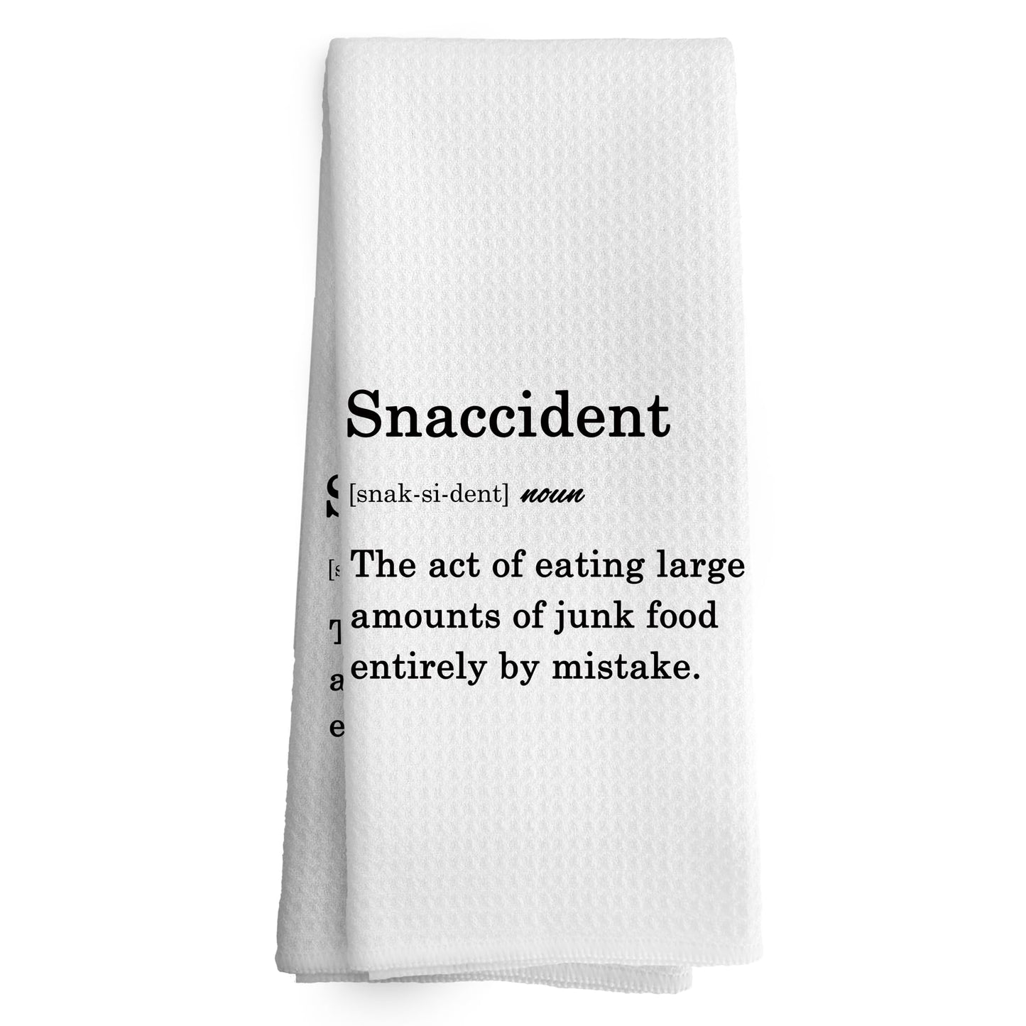 Funny Kitchen Towels Dish Towel Dishcloth 16x24 Inches, Funny Dish Towels with Sayings Towel Decorative Absorbent Hand Tea Towels for Kitchen Bathroom Decor, Humorous Gifts for Women Men BST326L