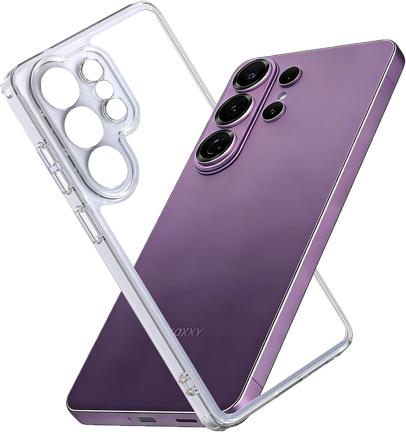for Galaxy S26 Ultra Bumper Case Clear, No Back Design Anti-Yellowing TPU Backless Frame with Camera Cover Protection Slim Thin Lightweight for Samsung Galaxy S26 Ultra (2026) WN420