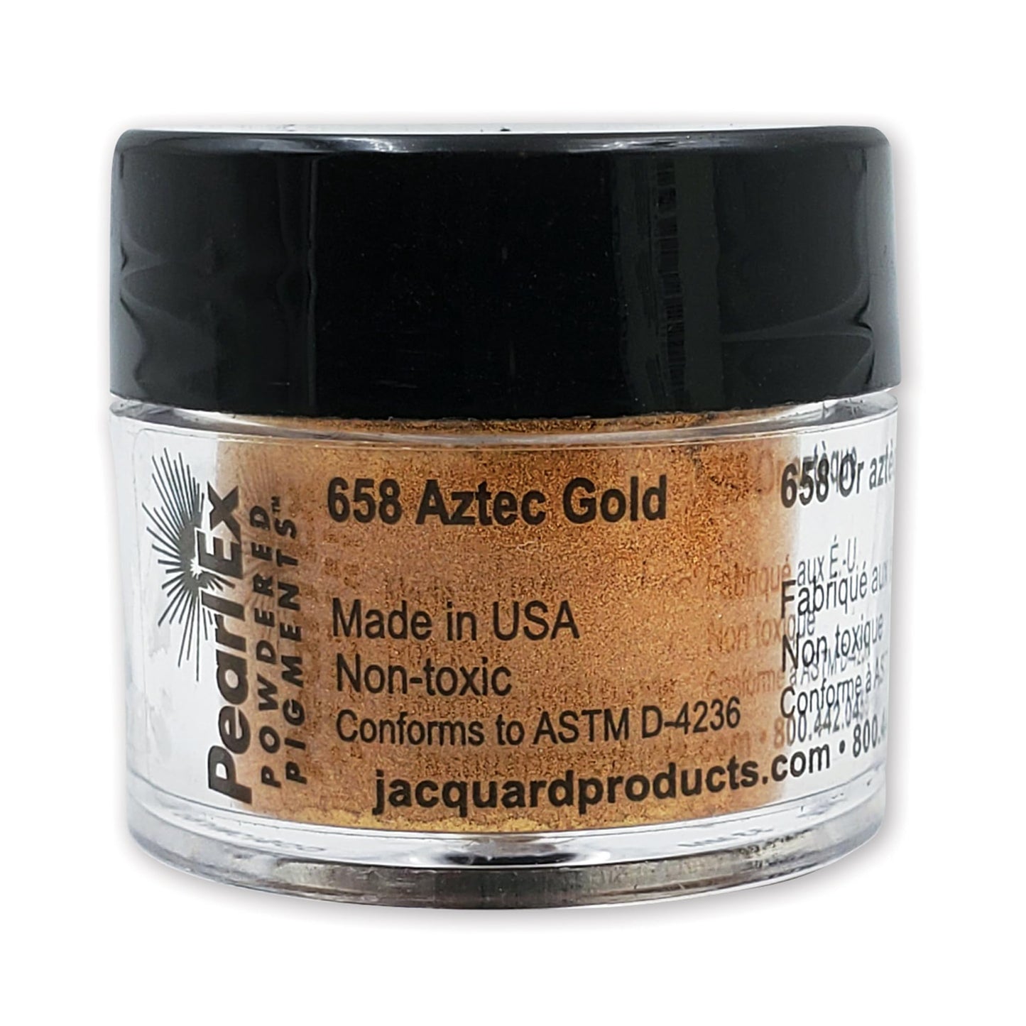 Jacquard Pearl Ex Pigment Powder 3 Grams Super Bronze - Loose Mica Powder for Epoxy Resin, Watercolors, Calligraphy Ink & Clay - Epoxy Pigment Powder - Epoxy Resin Color BST220