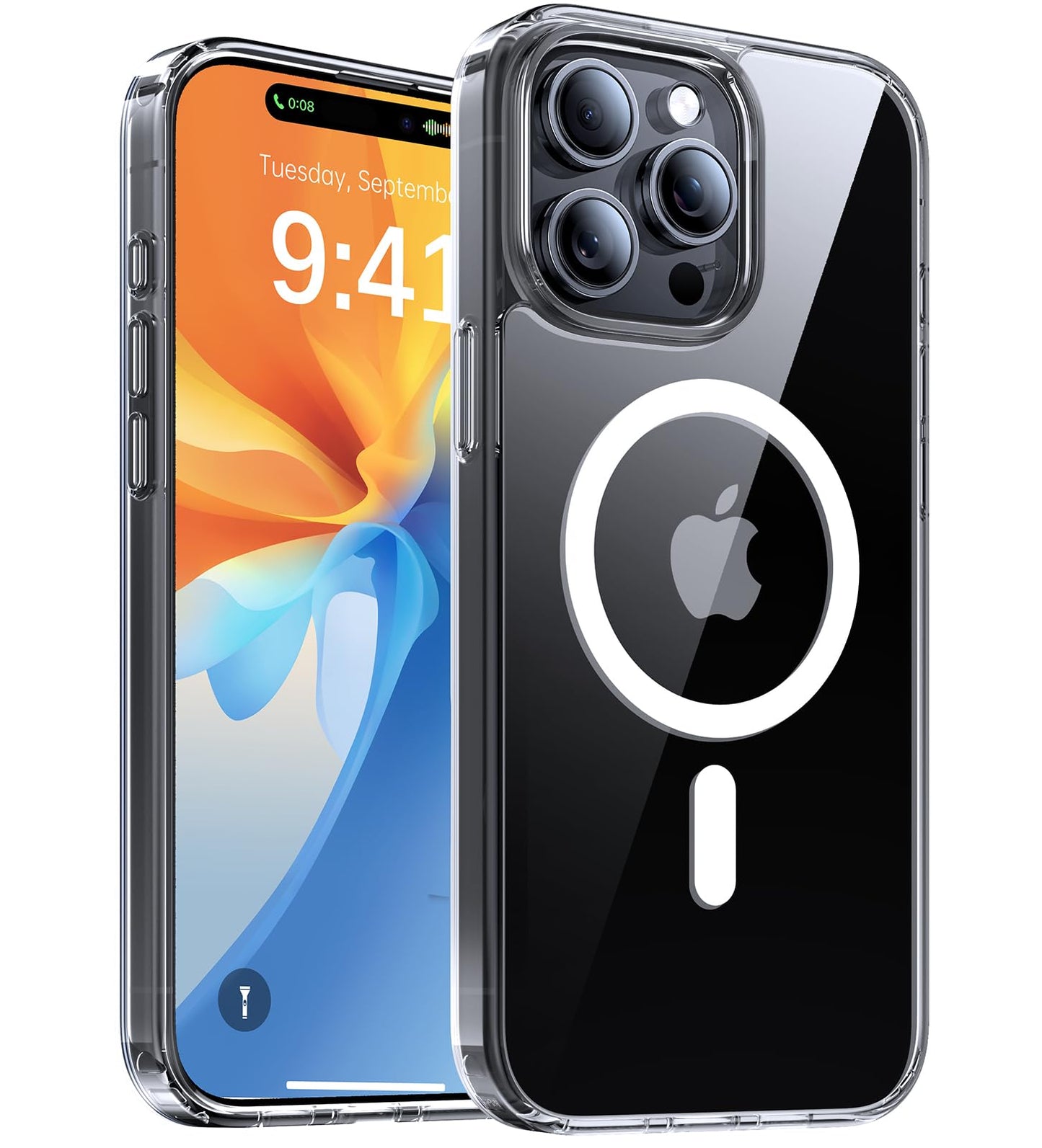 Magnetic for iPhone 17 Pro Max Case,[Anti-Slip][Compatible with MagSafe][Military Grade Drop Protection] Shockproof Protective Translucent Phone Case for iPhone 17 Pro Max Case,Wine Red WN420
