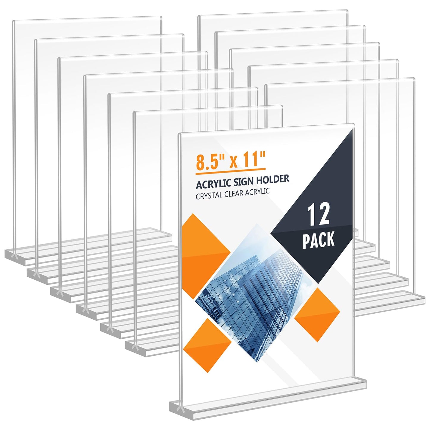 Enayplon Acrylic Sign Holder 8.5 x 11 RD4