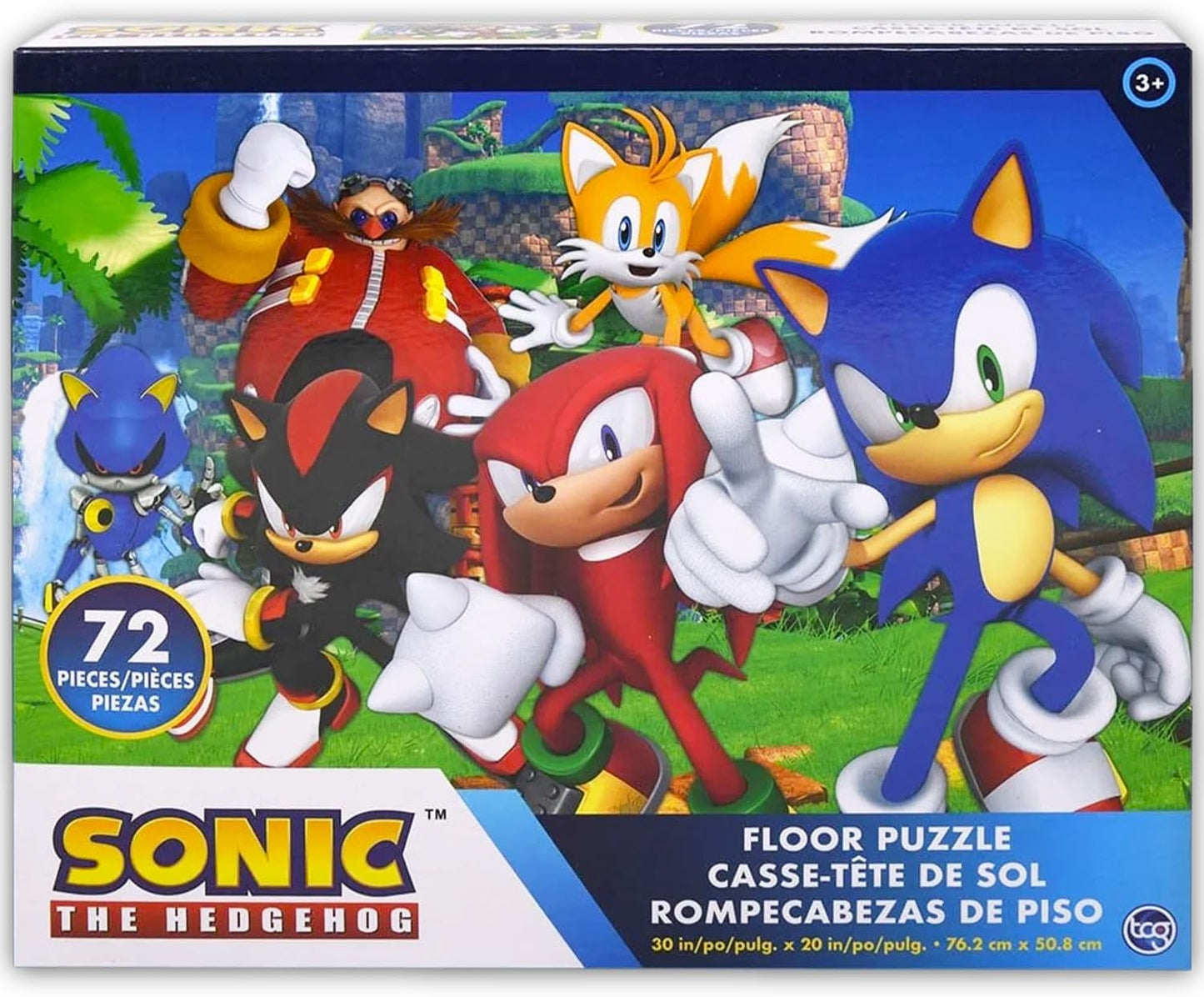 Sonic The HedgeHog Floor Puzzle for Kids Set 65